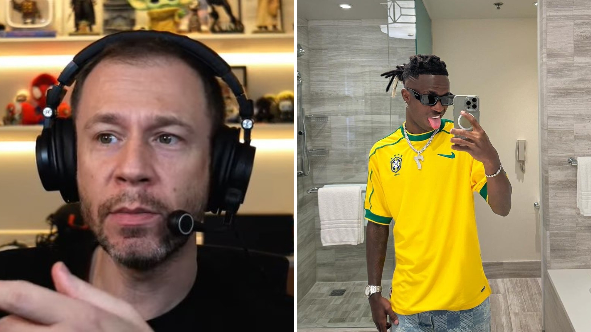 Vinicius Jr. responde críticas de Tiago Leifert sobre desempenho na Seleção: “Poucas pessoas”