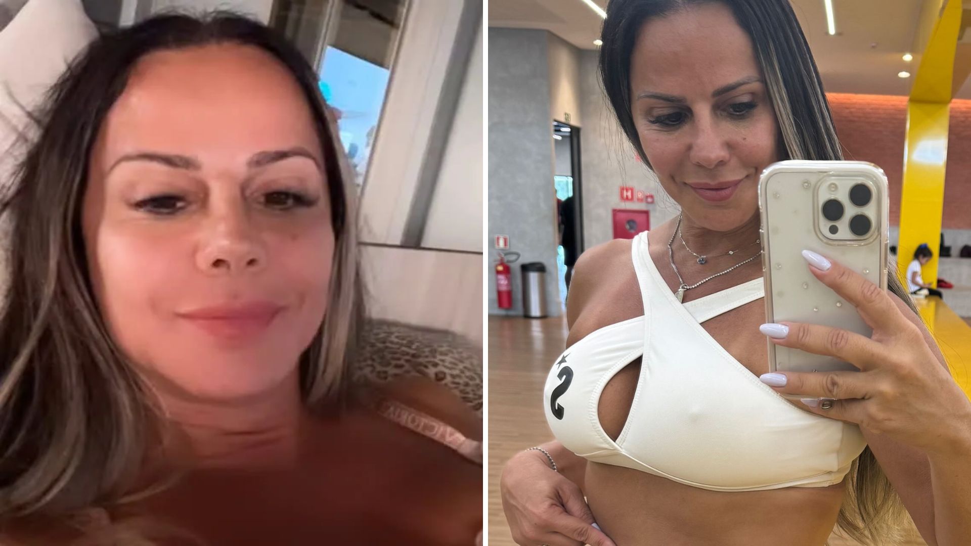 Viviane Araujo passa por terceira cirurgia no mesmo local: “Voltou”