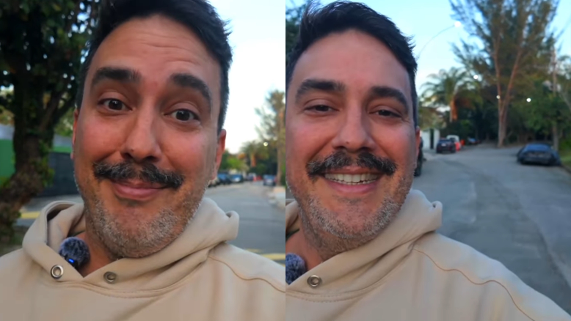 André Marques comemora período sem fumar e revela quantidade absurda que usava