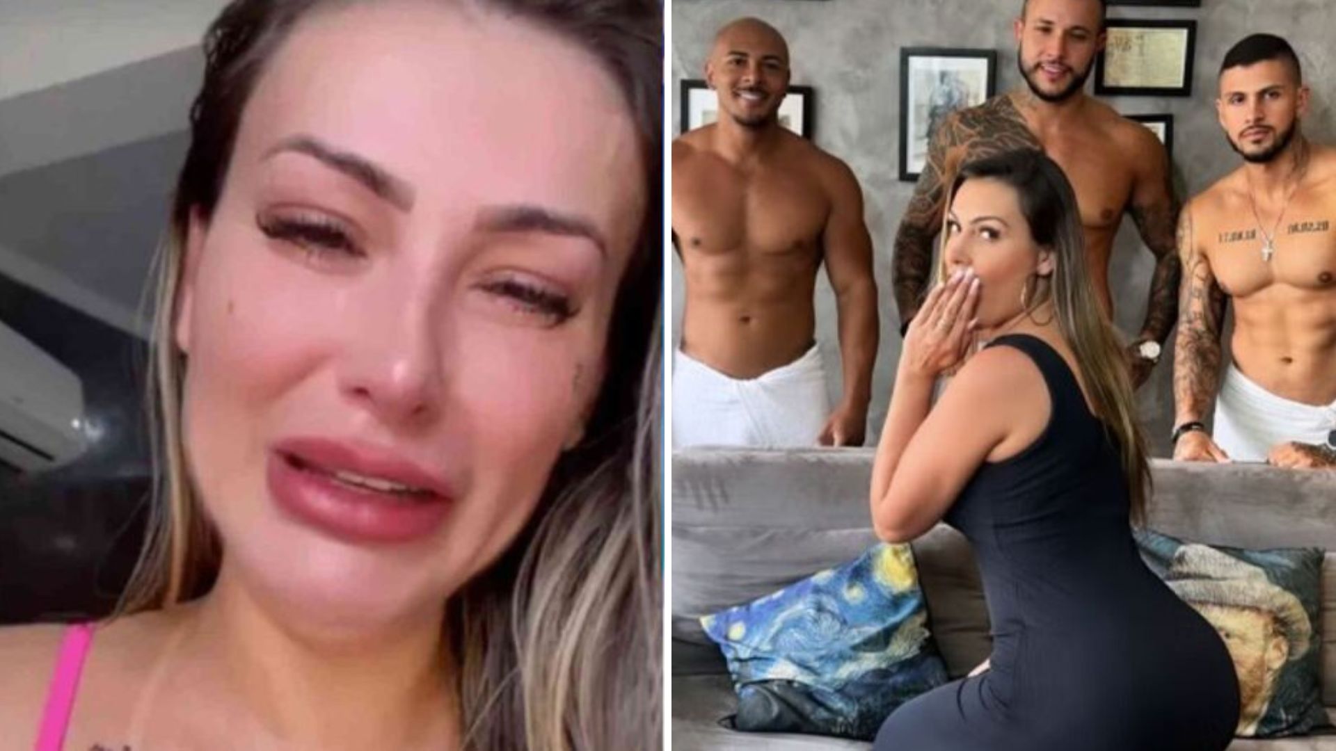 Andressa Urach pode ter passado mal por excesso de sexo: “Comprometida”