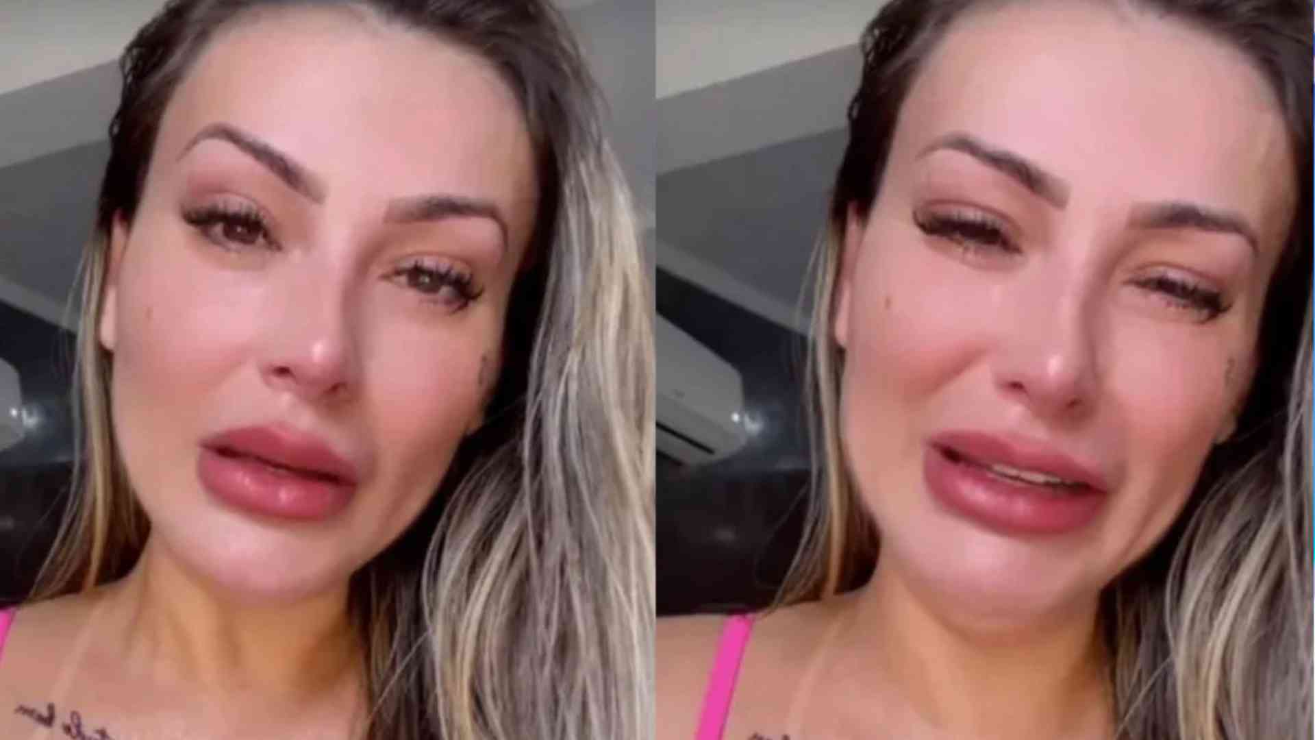 Andressa Urach tem ‘mal súbito’ durante gravação erótica; saiba como ela está