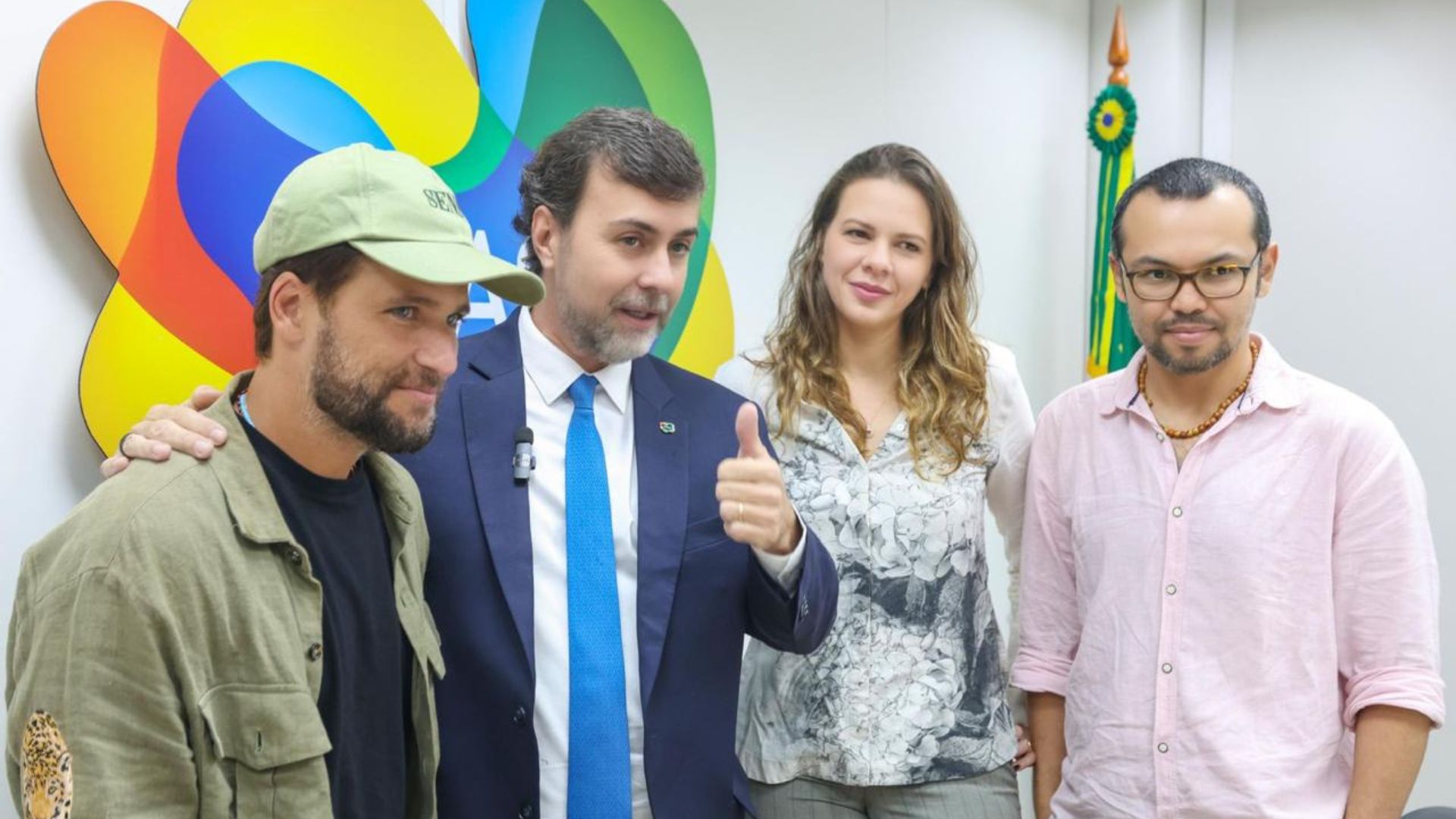 Bruno Gagliasso produz filme e documentário sobre Chico Mendes e o seu legado