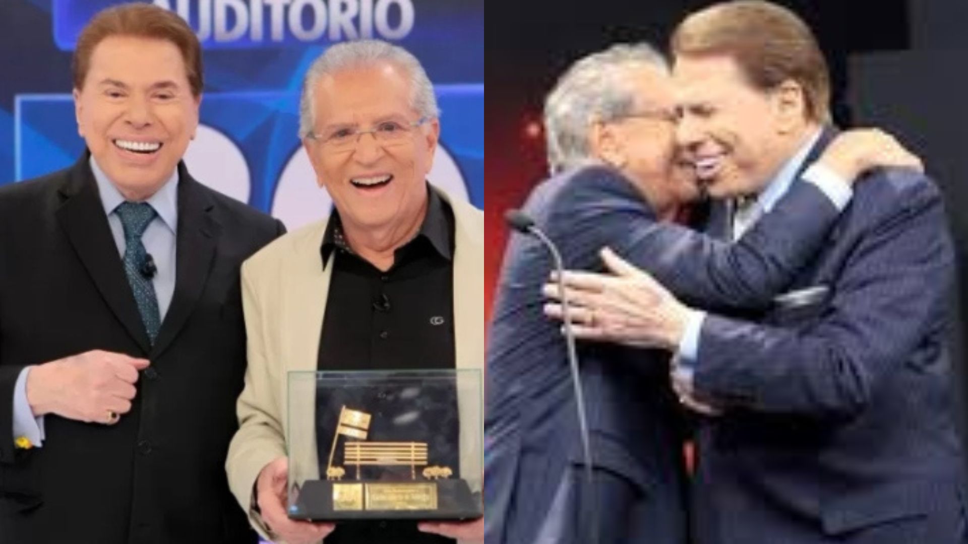 Aos prantos, Carlos Alberto se despede de Silvio Santos: “Adeus, amigo”