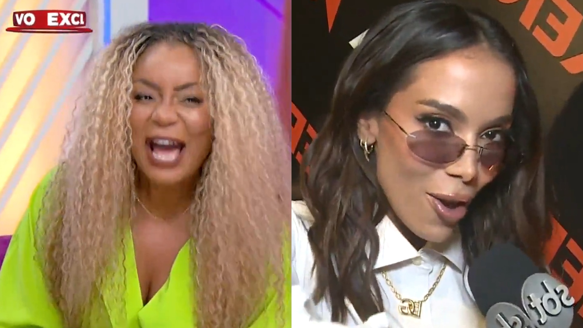 Cariúcha faz pedido para Anitta ao vivo e é detonada por Leo Dias: “Não tem vergonha”