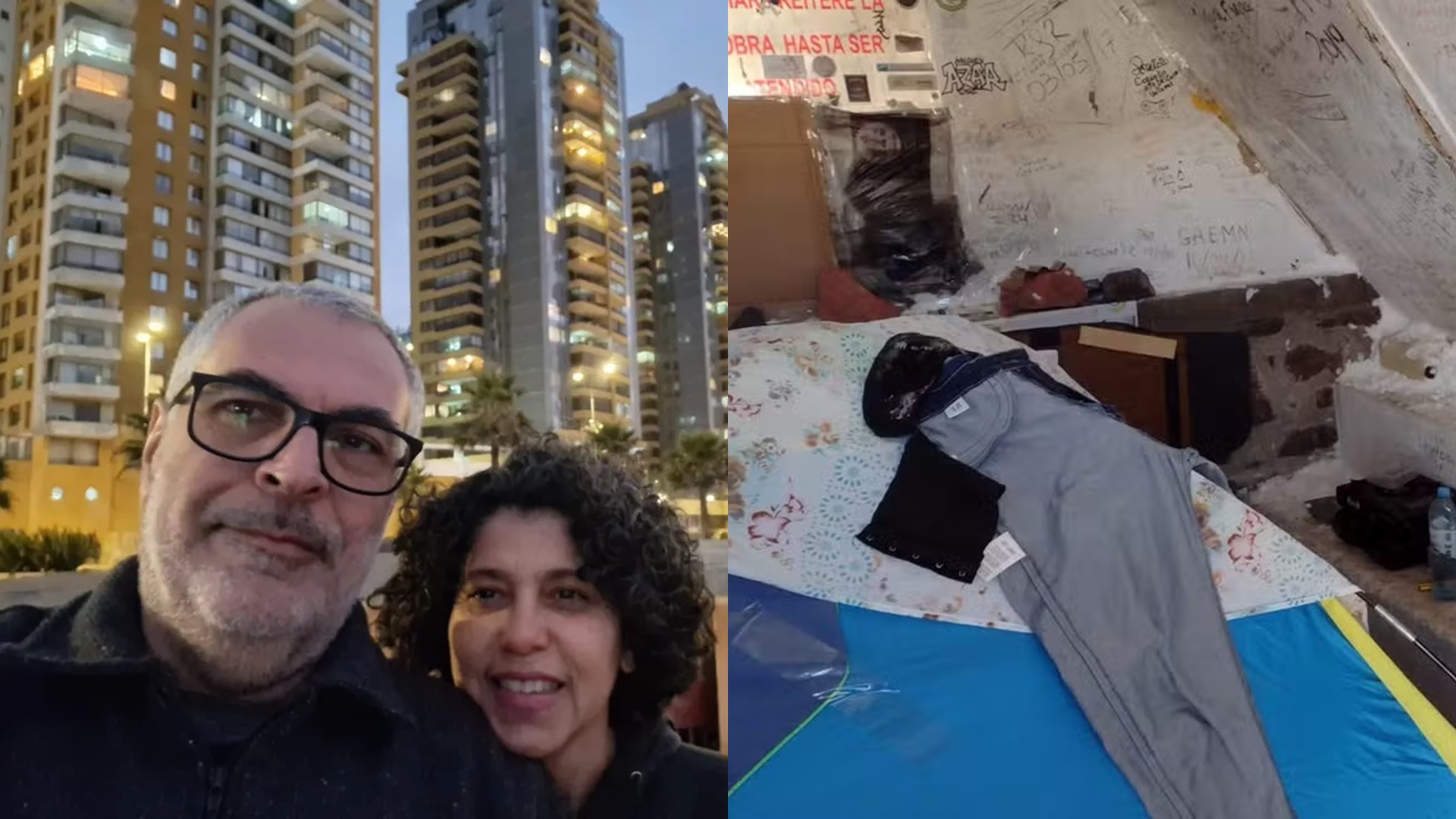 Casal brasileiro encontrado no Chile precisou comer gelo para sobreviver: “Limite”