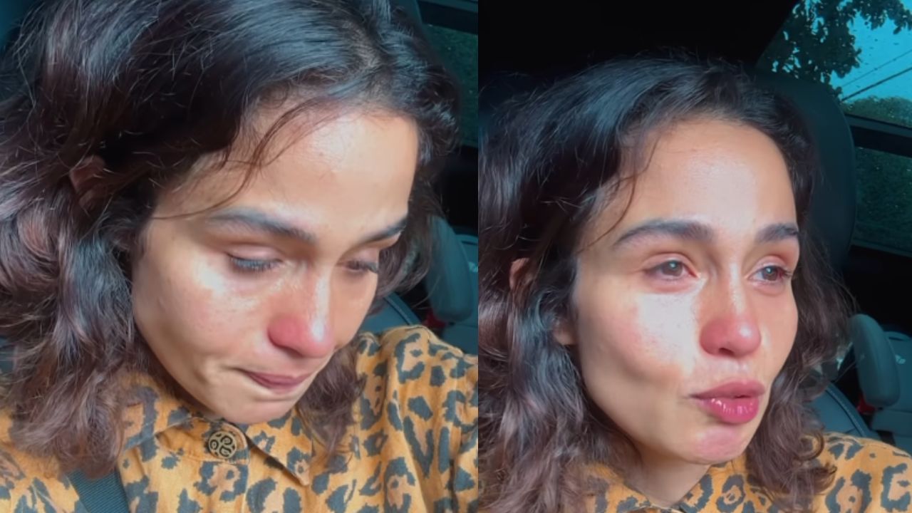 Aos prantos, Nanda Costa expõe dificuldade com filhos: “Queria dividir”