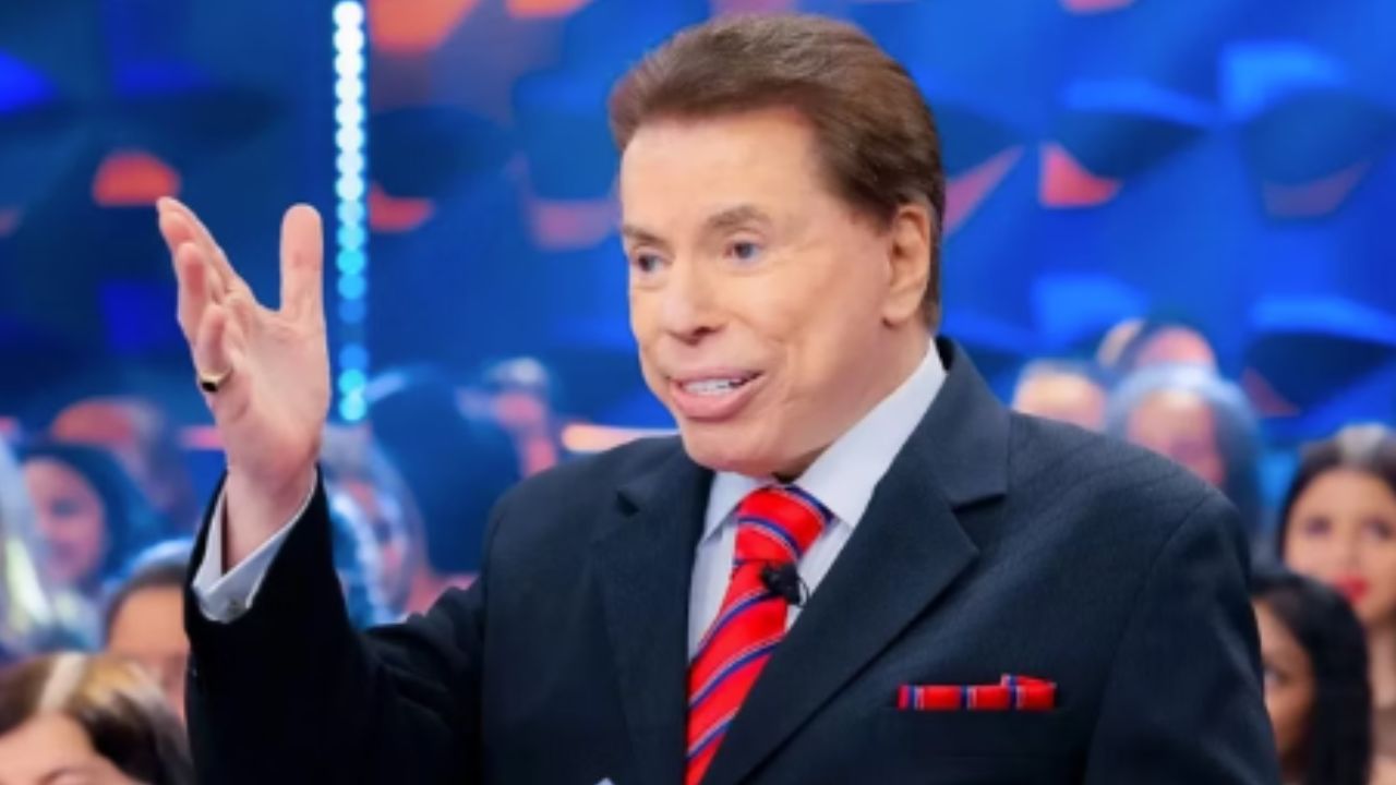 Silvio Santos brinca com repórter afirmando ter poucos anos de vida