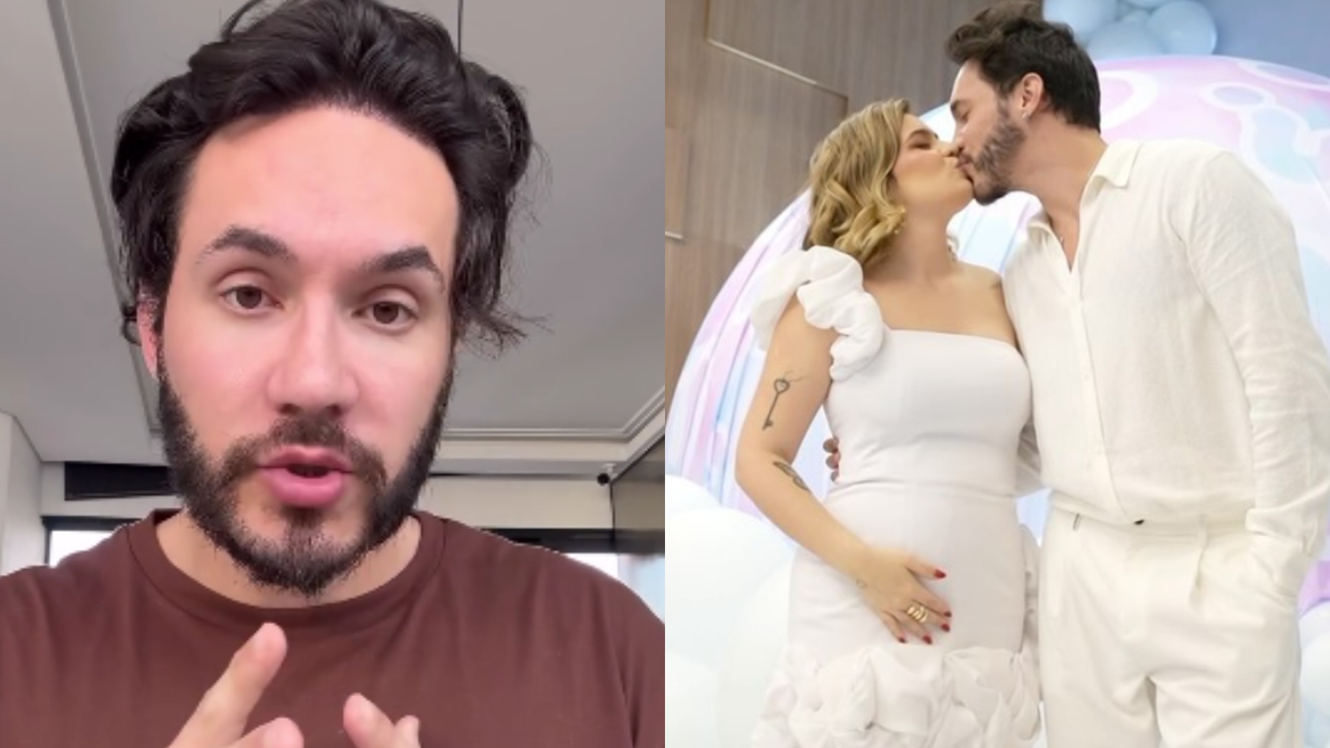Eliezer expõe discussão com Viih Tube, mas contorna briga: “Quase pediu divórcio”