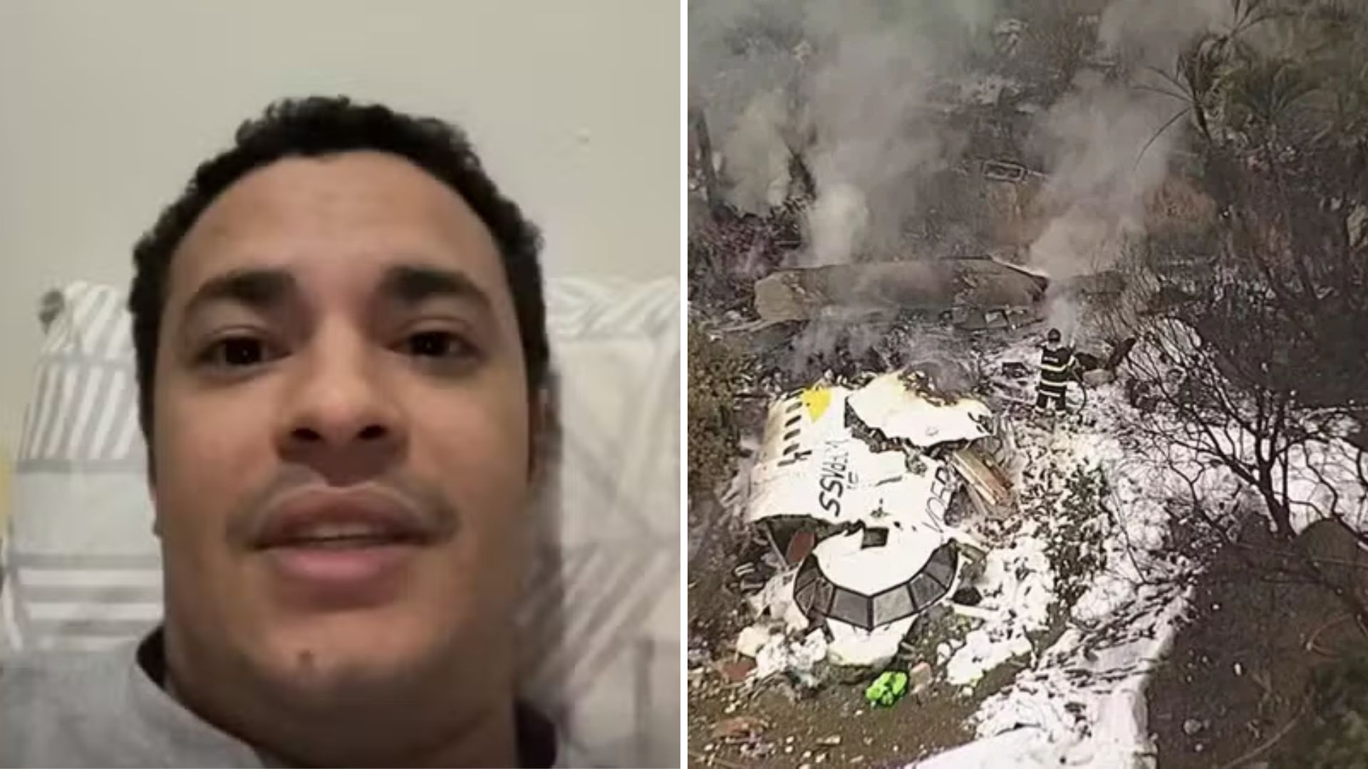 Família entrou por engano em avião que caiu em Vinhedo: “Não sai da minha cabeça”