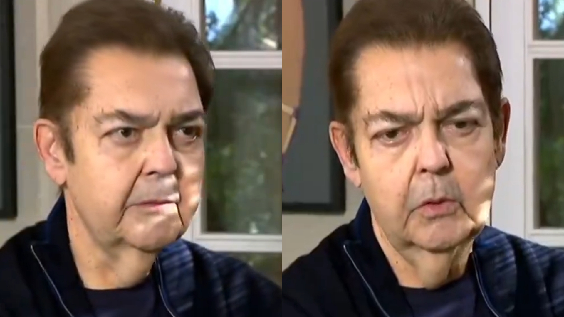 Faustão manda recado para filhas de Silvio Santos após morte: “Que tenham lucidez”