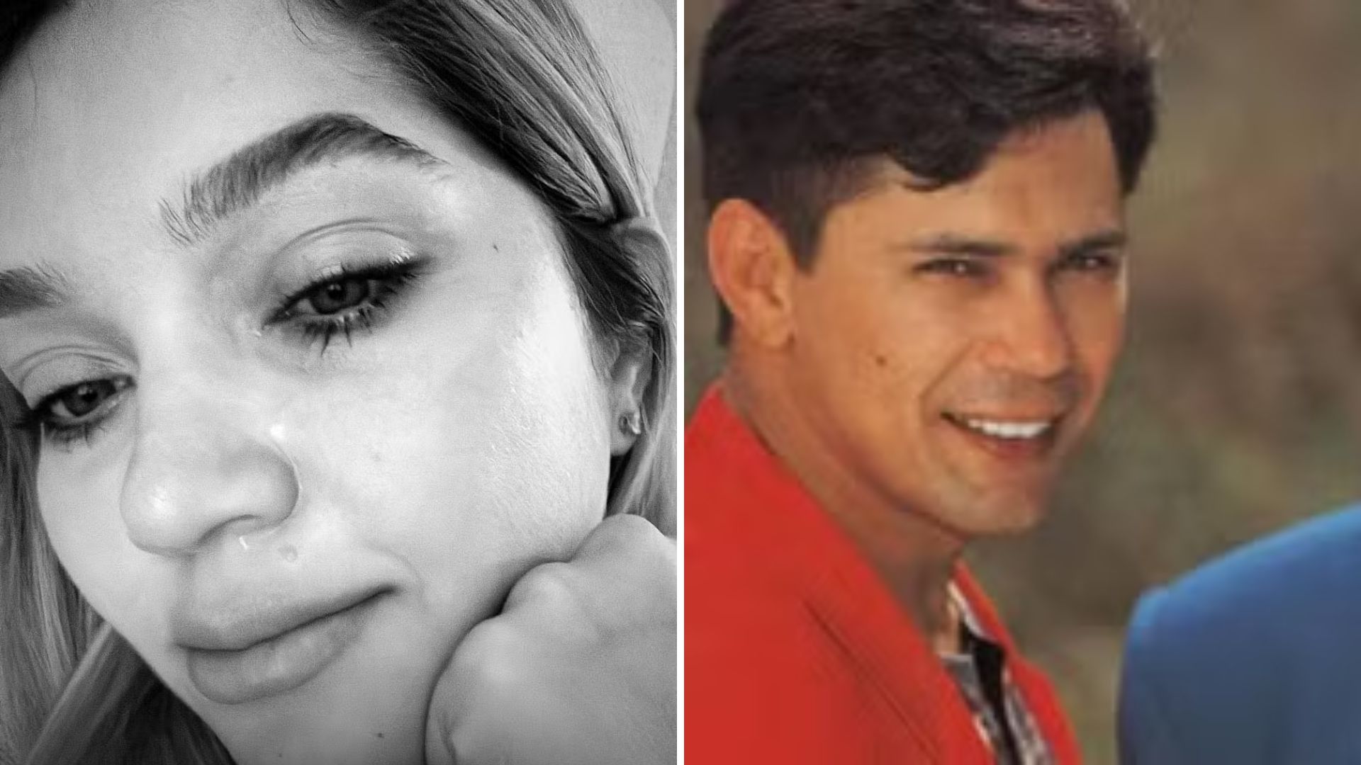 Filha de Leandro desaba em lágrimas com homenagem ao pai: “Não tivemos o privilégio”