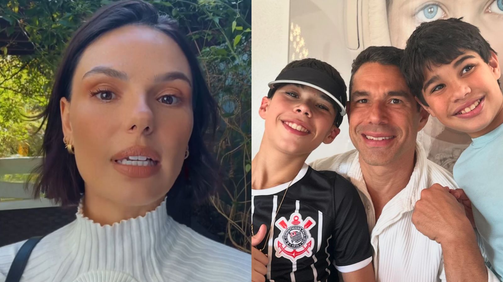Isis Valverde exibe reclamação do filho de Wanessa em viagem: “Tá chato”