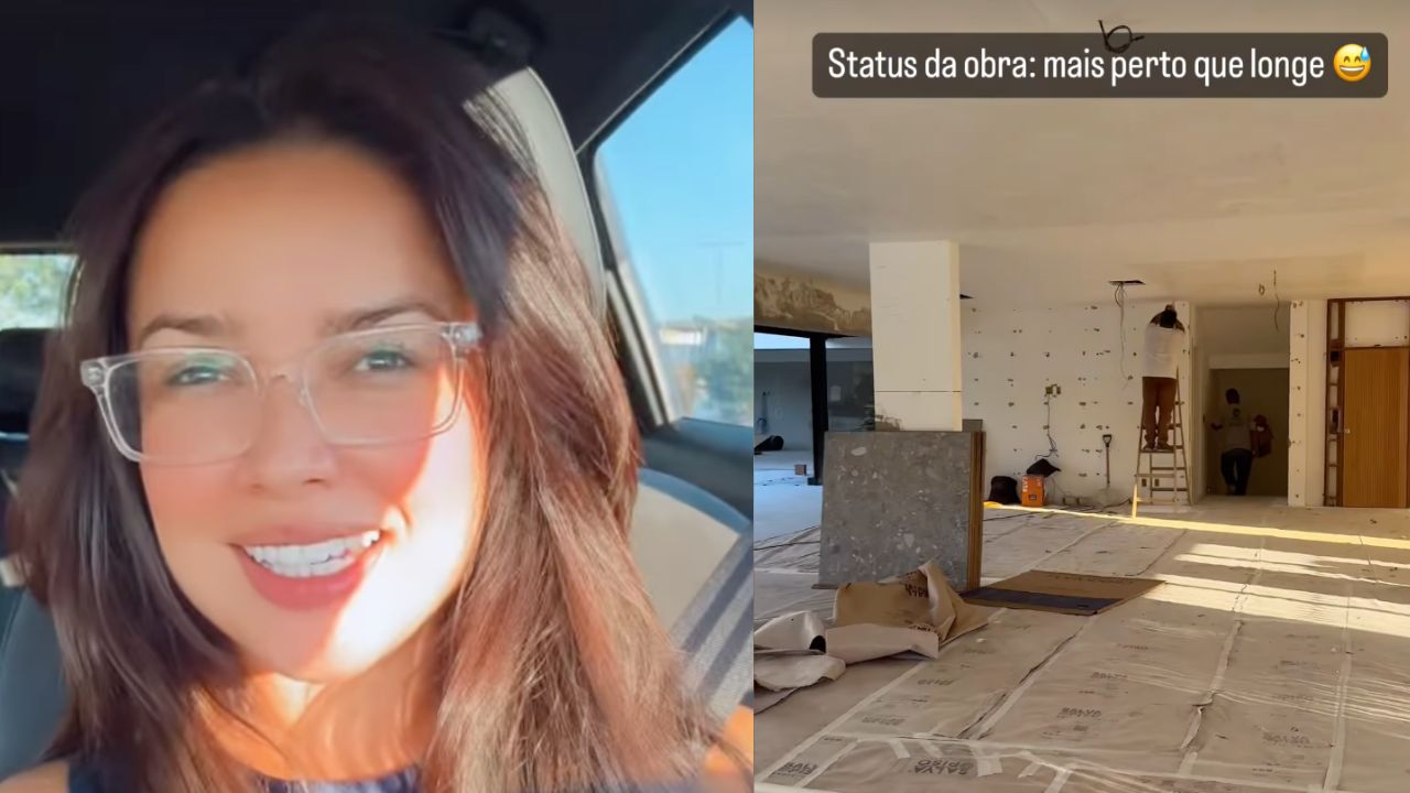 Juliette assume ansiedade e reclama de obra de casa: “Rir pra não chorar”