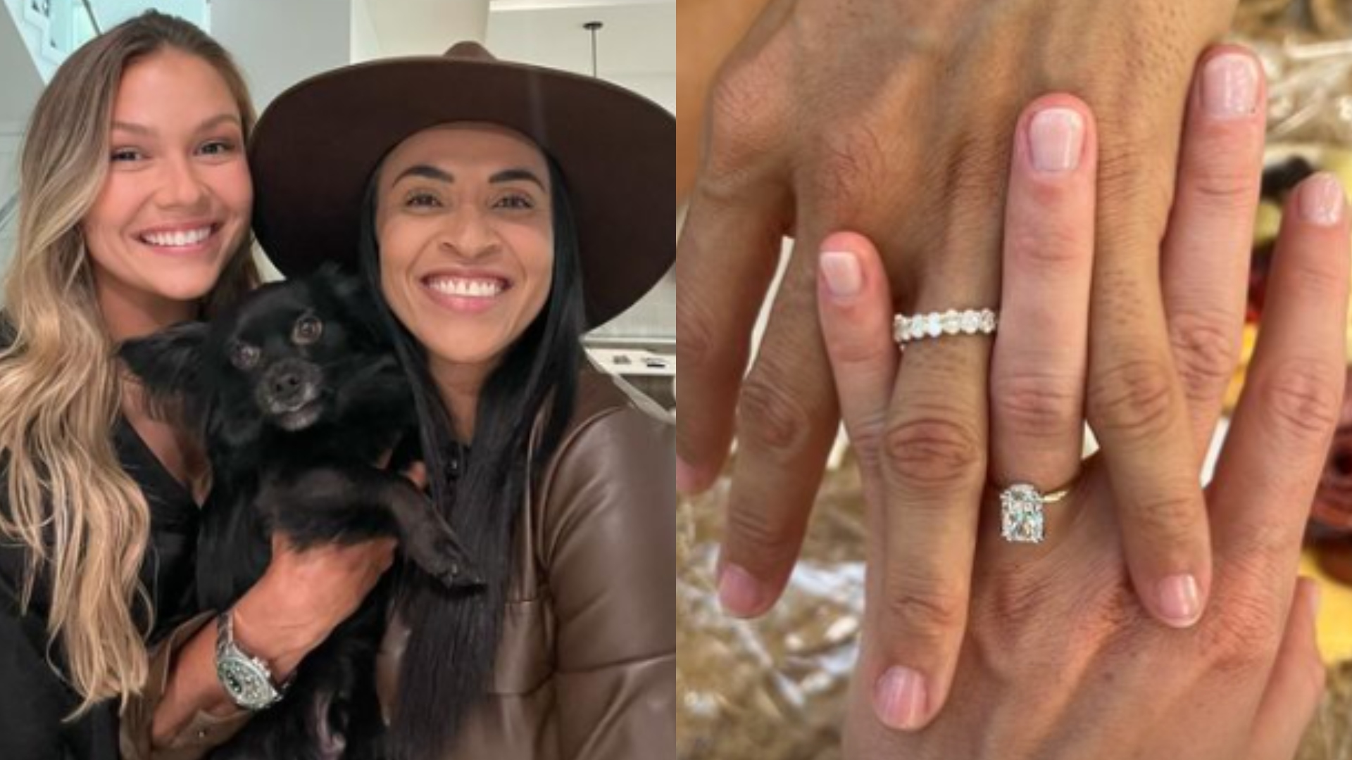 Marta Silva fica noiva após dois anos de namoro com atleta gatíssima: “Te amo”