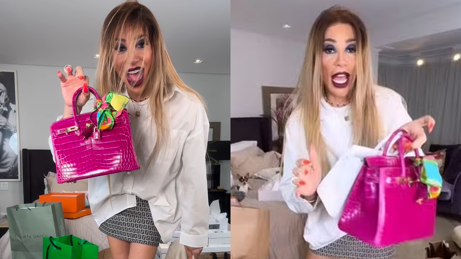 Maya Massafera rebate acusações de que usa bolsas falsificadas: “Acorda pra vida”