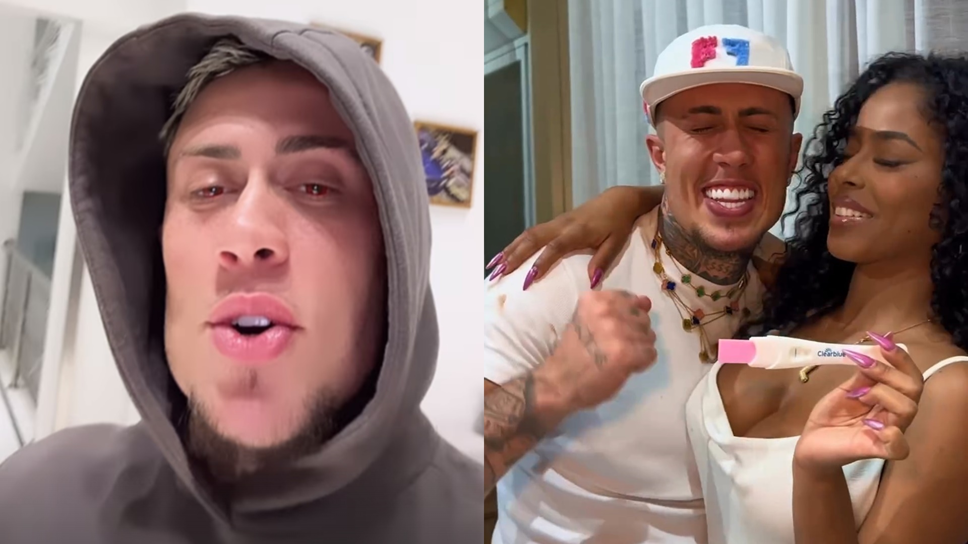 MC Daniel explode após ser acusado de usar Lorena Maia para ter filho: “Nossa vida”