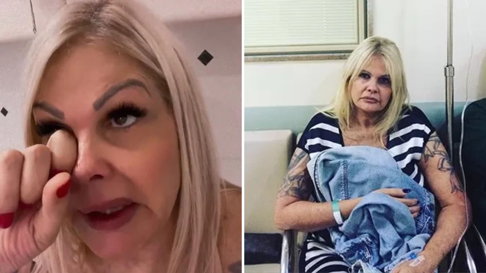 Além da depressão, Monique Evans luta contra doença grave que a fez ser internada