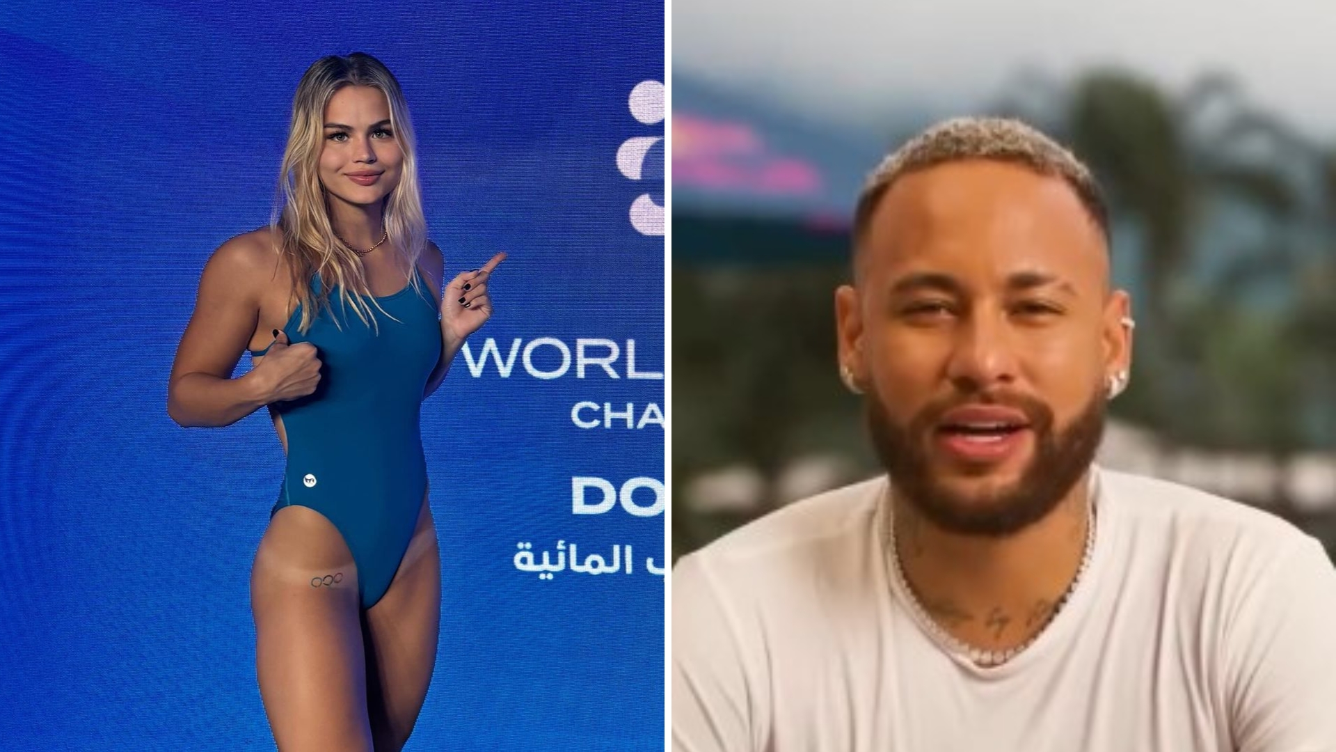 Nadadora paraguaia ‘expulsa’ das Olimpíadas revelou já ter recebido mensagem de Neymar