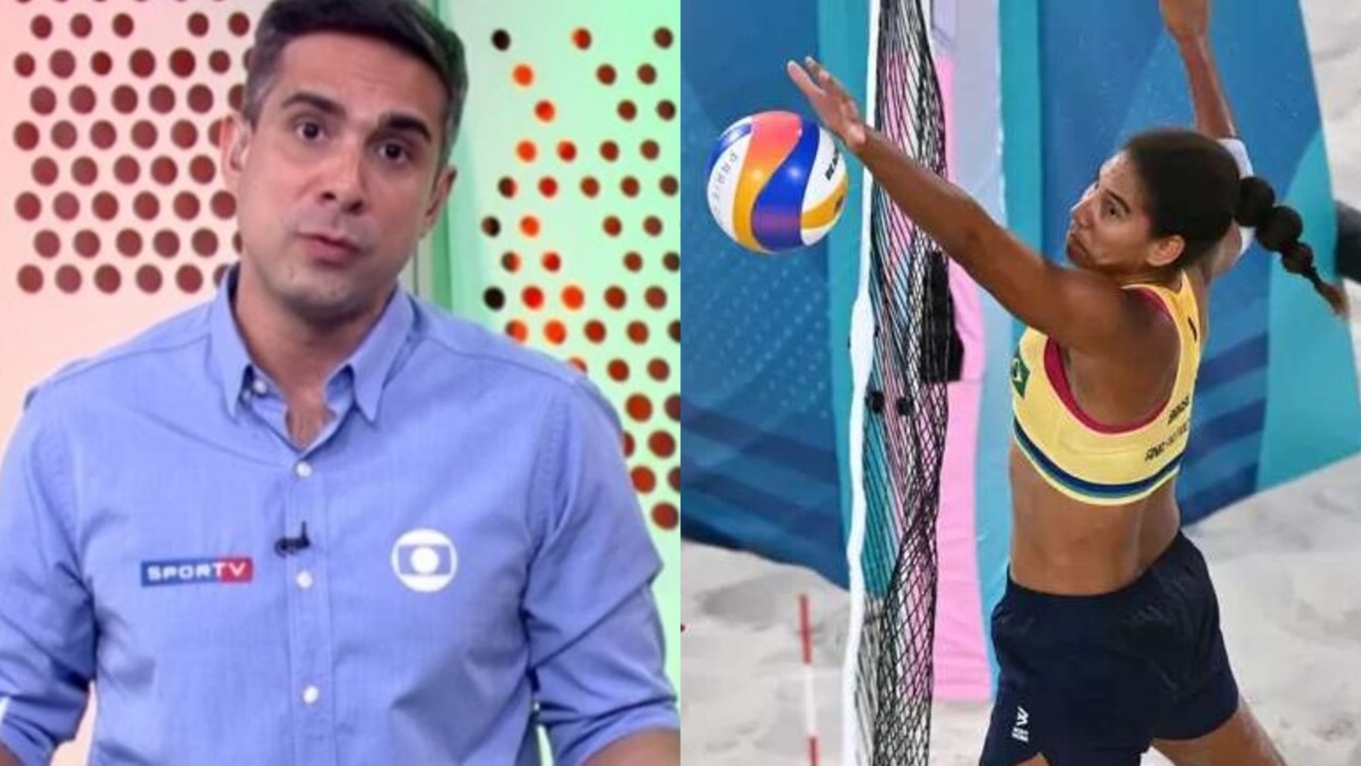 Narrador da Globo se desculpa após chamar atleta de “peituda”: “Não teve intenção”