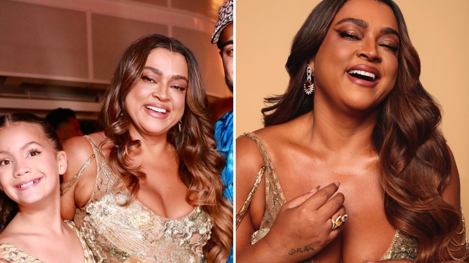 Neta de Preta Gil encanta ao usar miniatura do vestido da avó: “Surpresa”