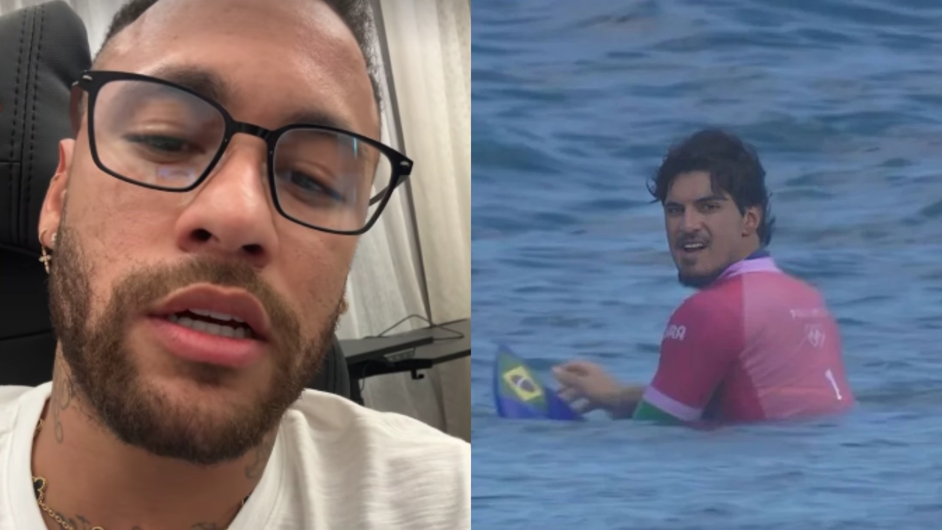 Neymar se revolta com derrota de Gabriel Medina na Olimpíada: “Não é um esporte justo”