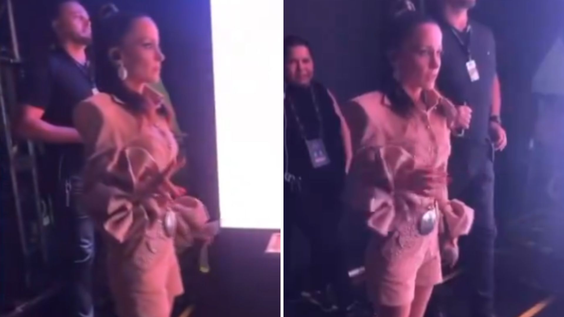 Pacto? Maiara faz sinal suspeito com as mãos antes de show: “Serve o coisa ruim”