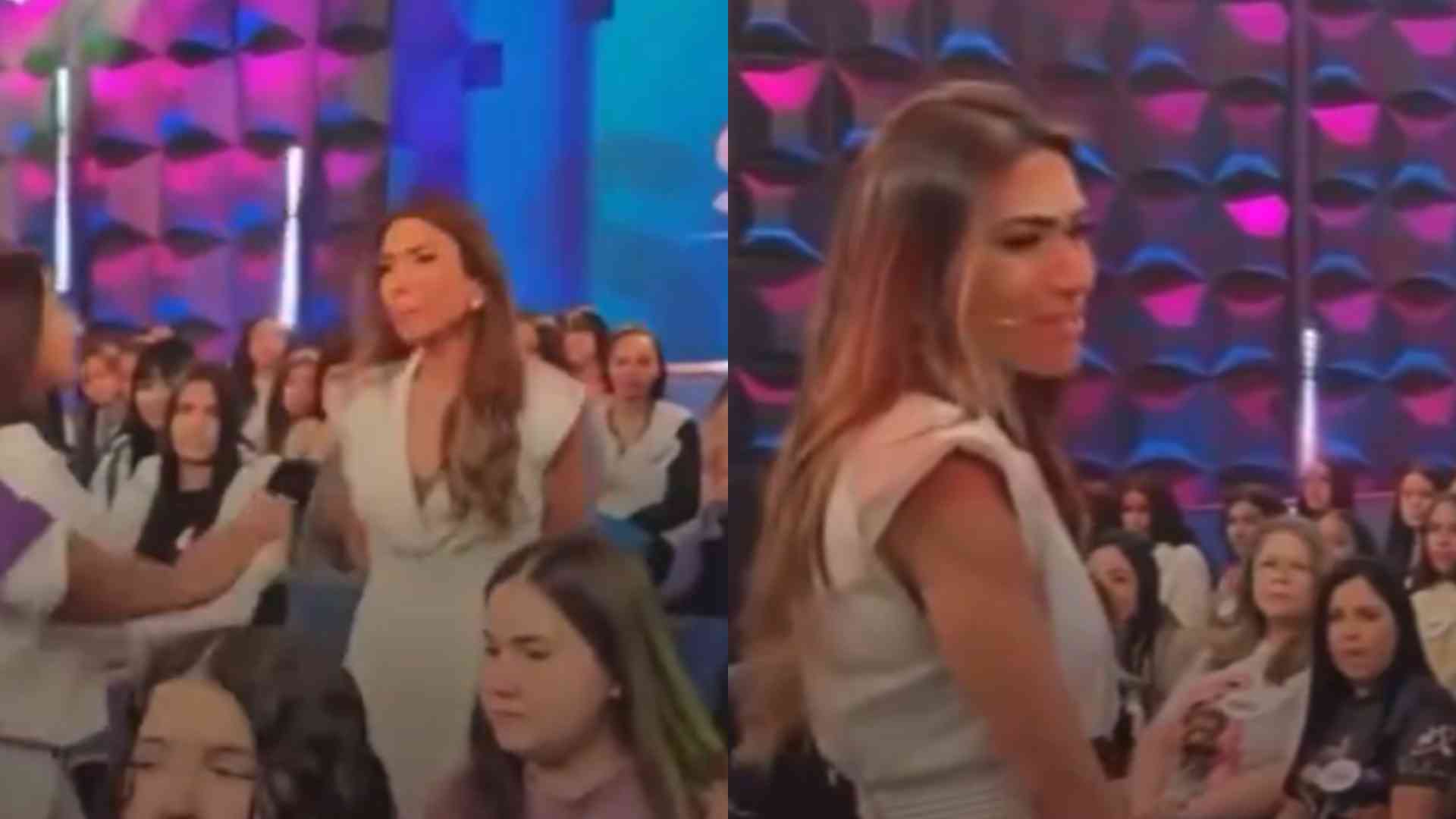 Patrícia Abravanel chora muito ao retornar ao ‘Programa Silvio Santos’; veja