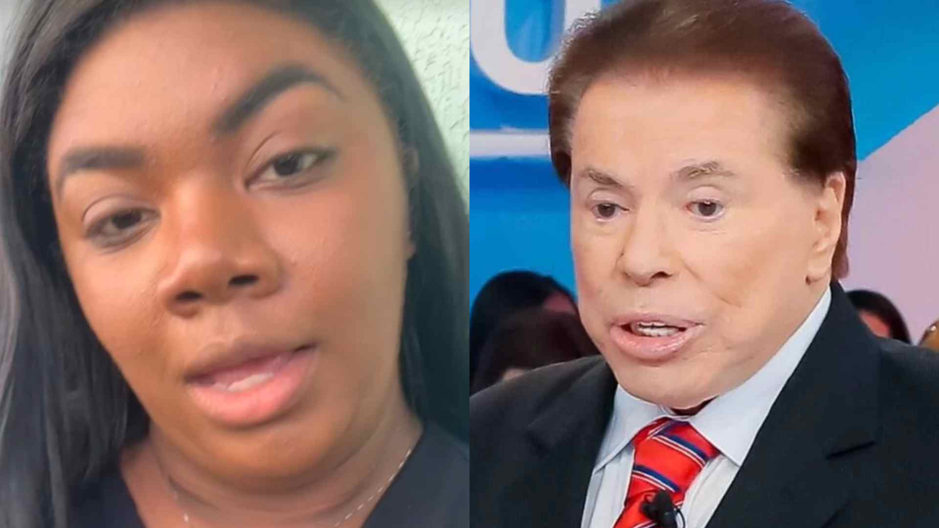 Irmã de Davi Brito usa morte de Silvio Santos para lucrar: “Falta de noção”