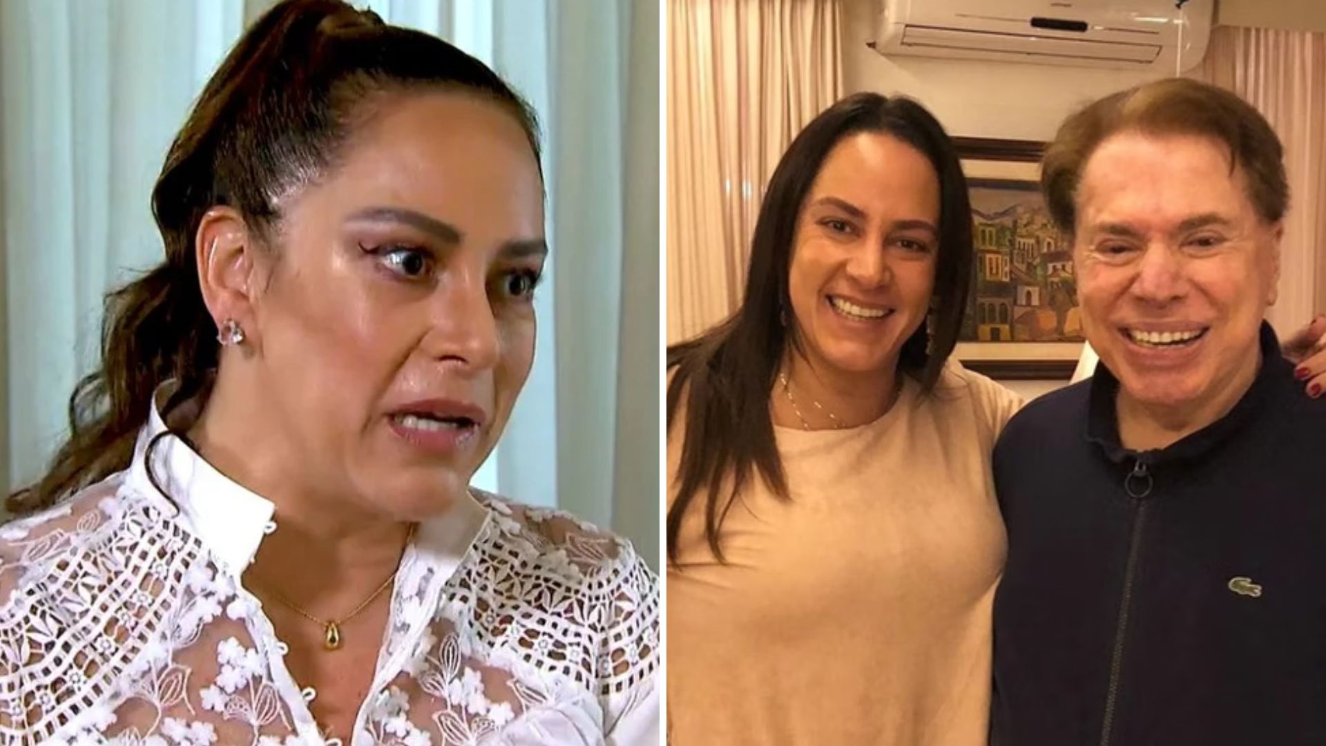 Silvia Abravanel não chamava Silvio Santos de ‘pai’: “Ele ficava me dando bronca”