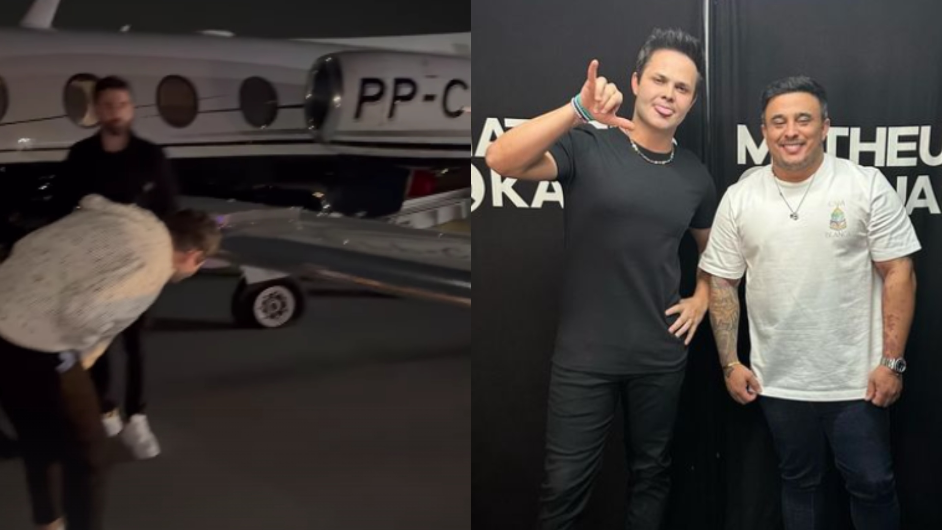 Susto! Dupla Matheus e Kauan passa sufoco em jatinho e relata: “Livramento”