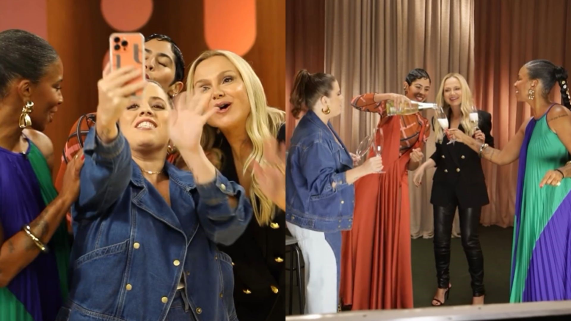 Tati Machado se emociona ao receber festa surpresa de Eliana: “Não esperava”