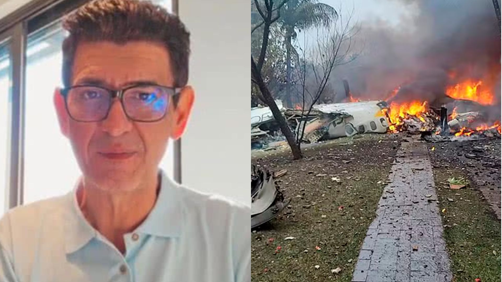 Vidente diz onde estão as almas das vítimas que morreram em acidente aéreo
