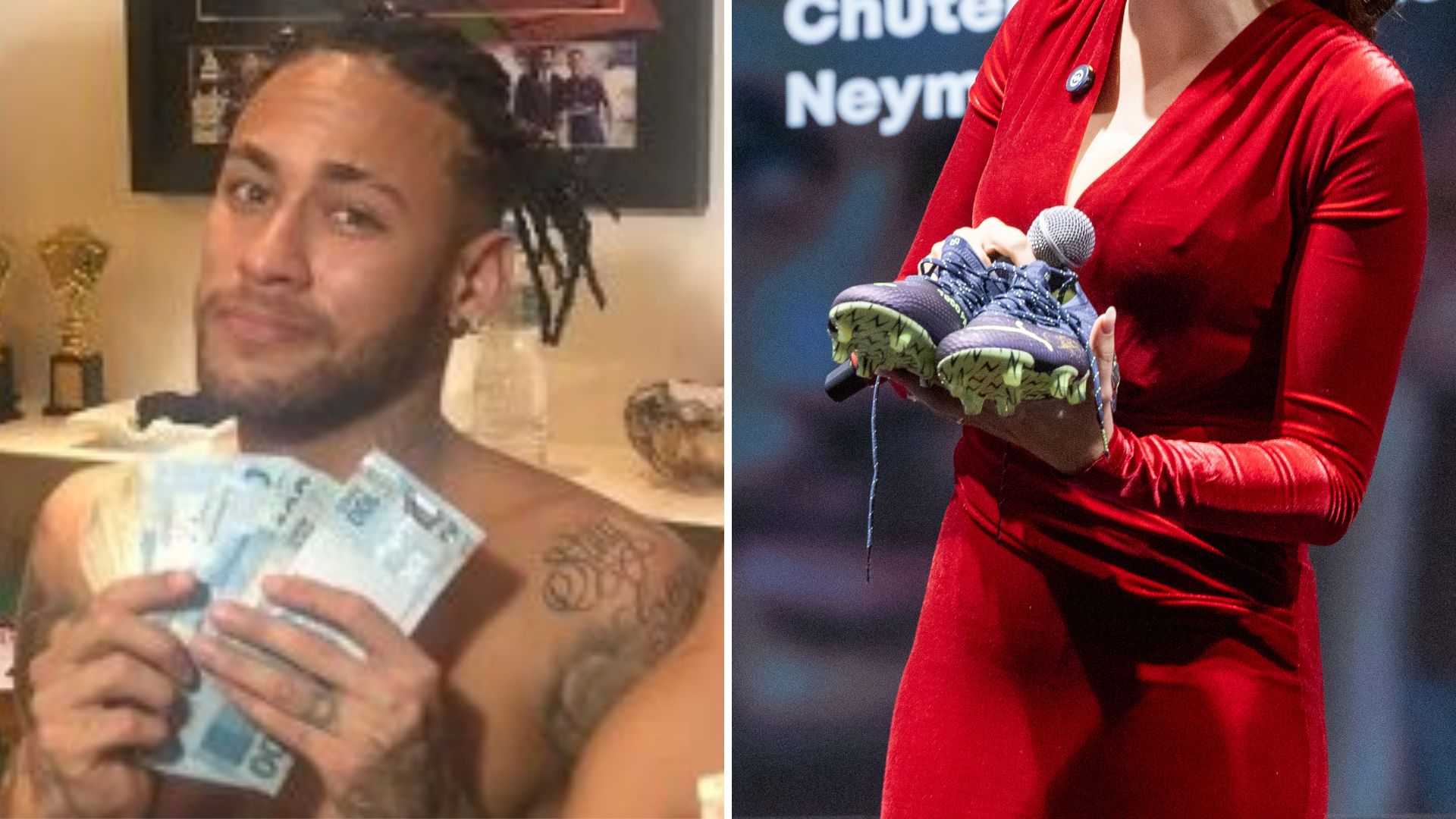 Você pagaria? Chuteira de Neymar é leiloada por valor astronômico; saiba quanto