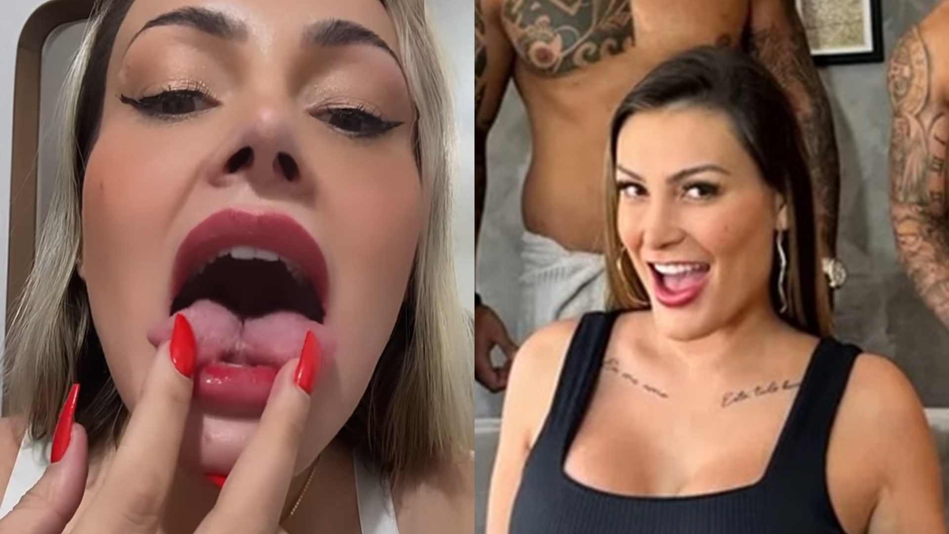Transando 91x por semana, Andressa Urach expõe situação do ‘buraco de trás’: “Não segura”