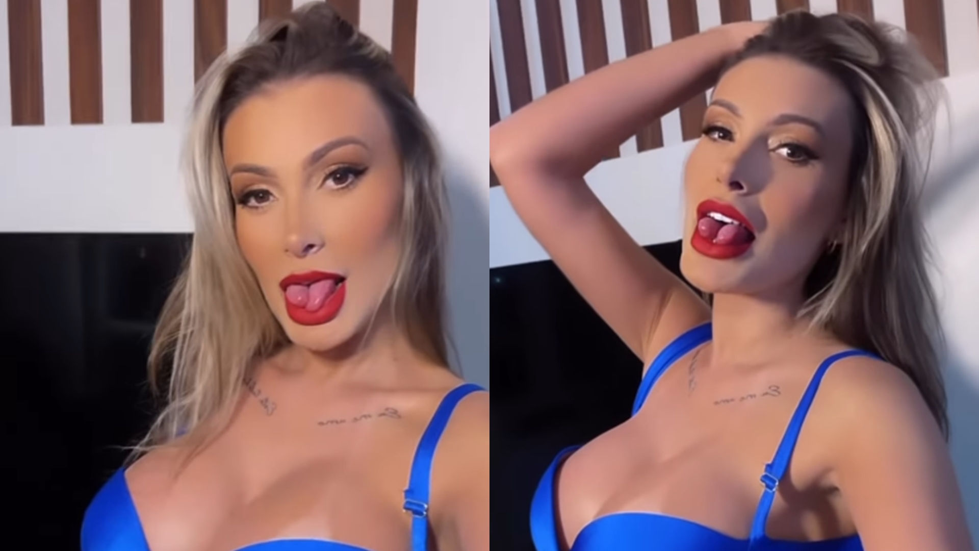 Andressa Urach causa suspeita de sequela após cortar a língua e fã questiona: “Ficou?”