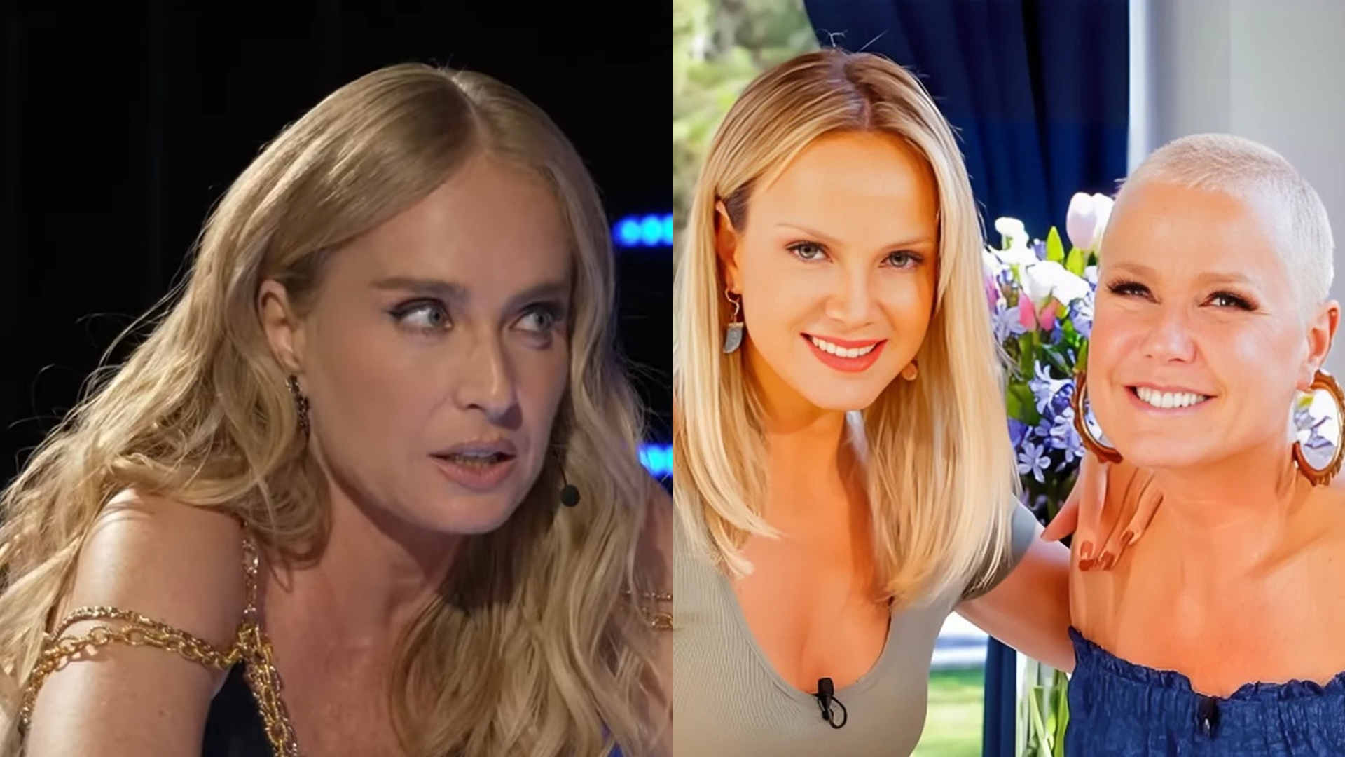 Angélica não foge da raia e escolhe entre Xuxa e Eliana: “Tenho mais amizade”