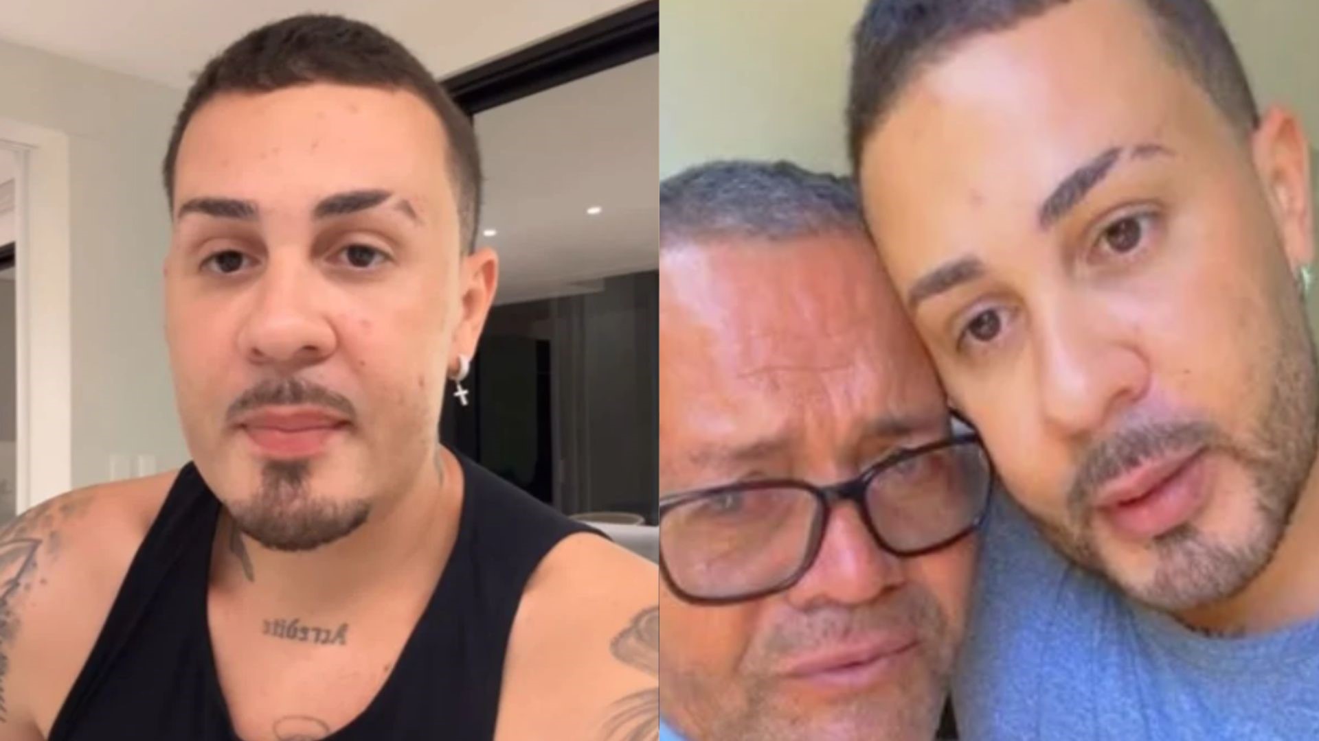 Carlinhos Maia revela processo de tratamento e atualiza estado de saúde do pai