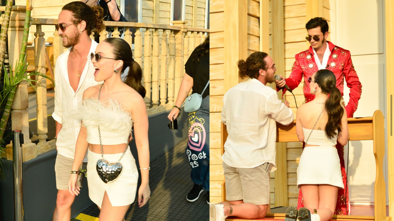 Casamento intimista? Dessa vez não! Larissa Manoela e André Luiz se casam no Rock In Rio
