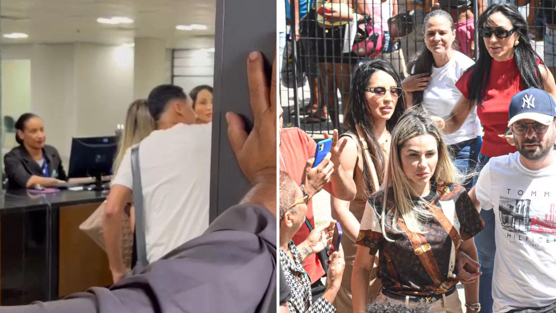 Deolane Bezerra tira fotos com fãs dentro de Fórum antes de ser presa novamente em Recife