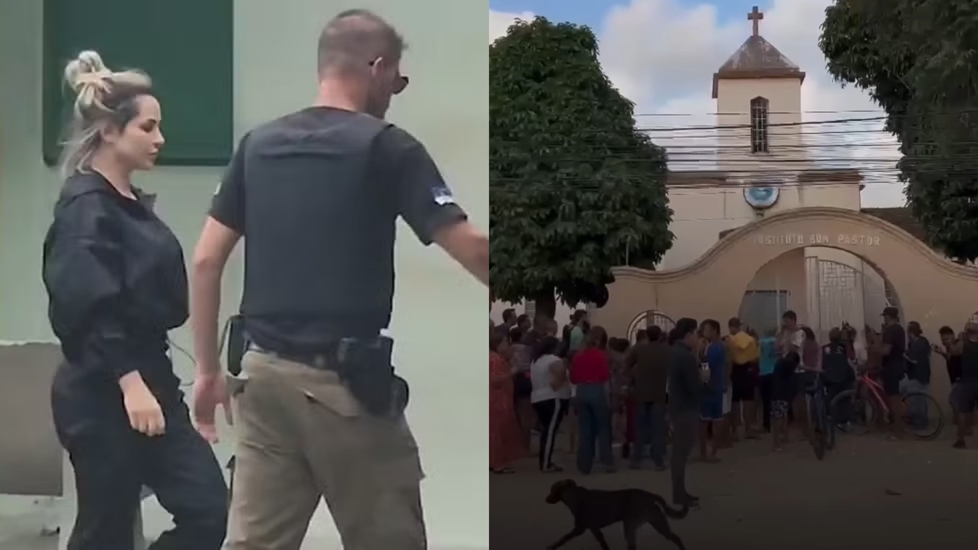 Fãs de Deolane Bezerra se renuem e soltam fogos para comemorar saída da cadeia
