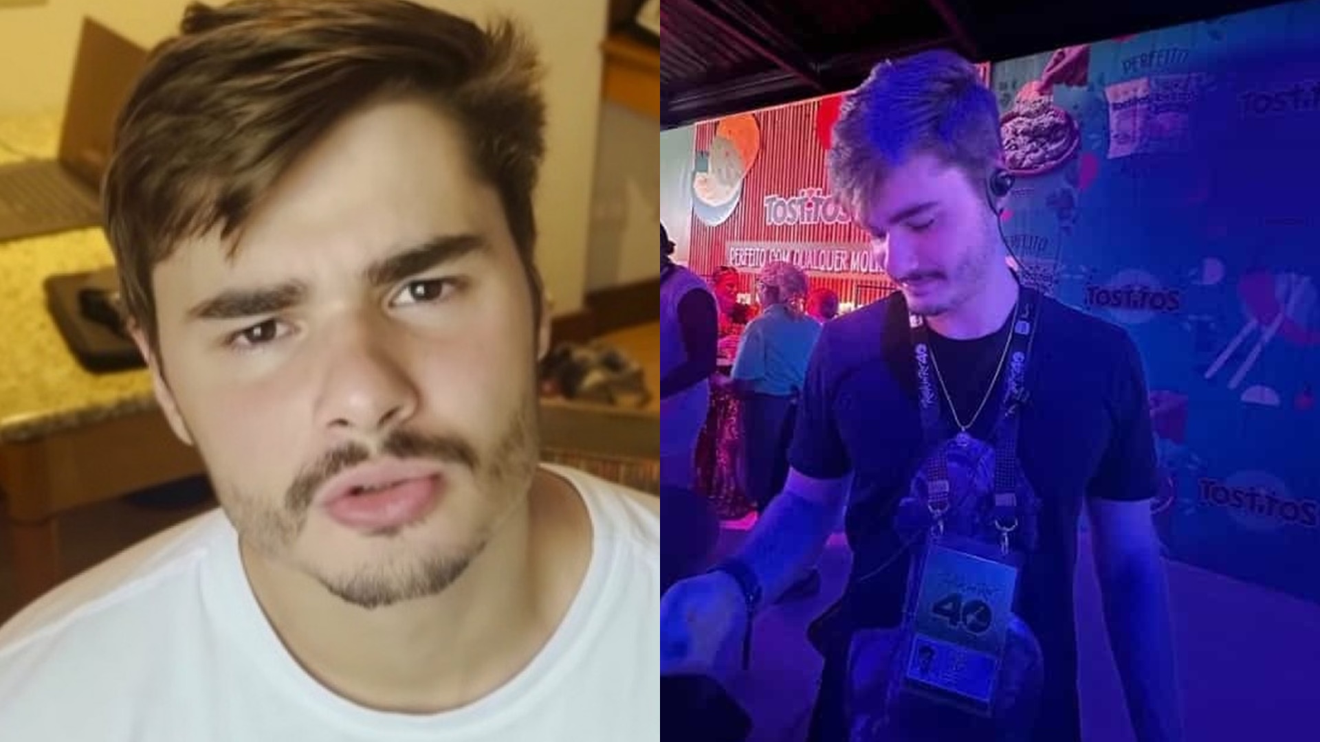 Filho de Fábio Assunção rebate comentários por trabalhar em festival: “Muita gente acha”