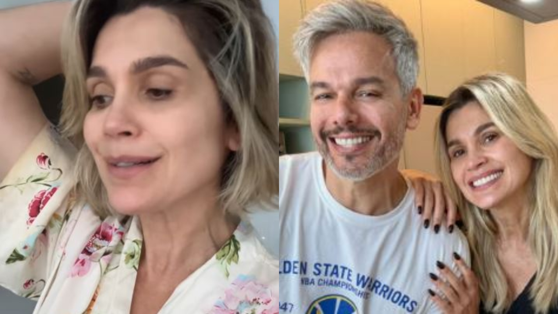 Otaviano esclarece possibilidade de casamento aberto com Flávia Alessandra: “Quem sabe”