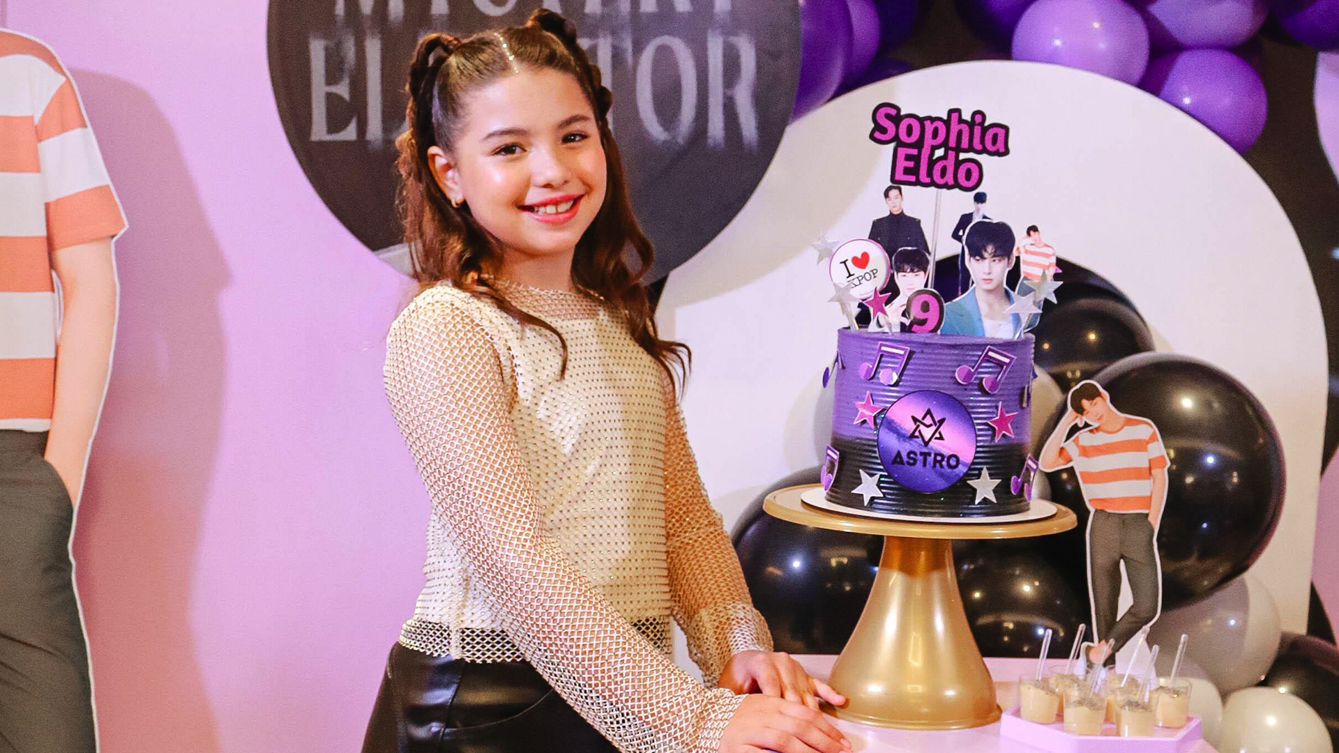 Sophia Eldo celebra nove anos de vida