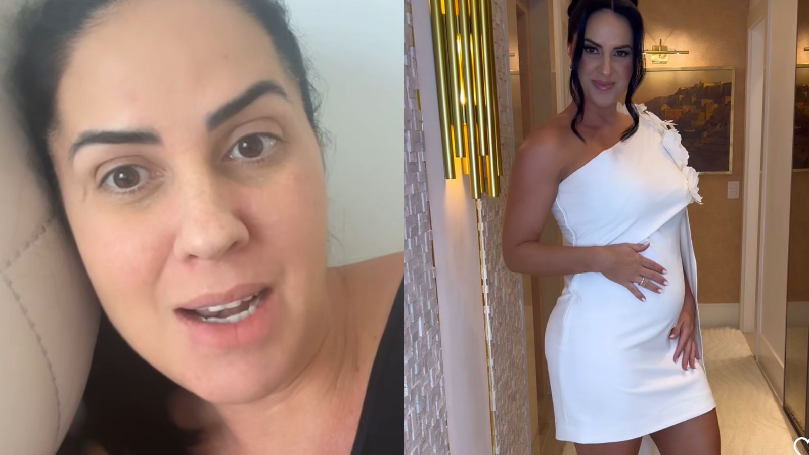 Graciele Lacerda abre o jogo sobre ganho de peso na gravidez