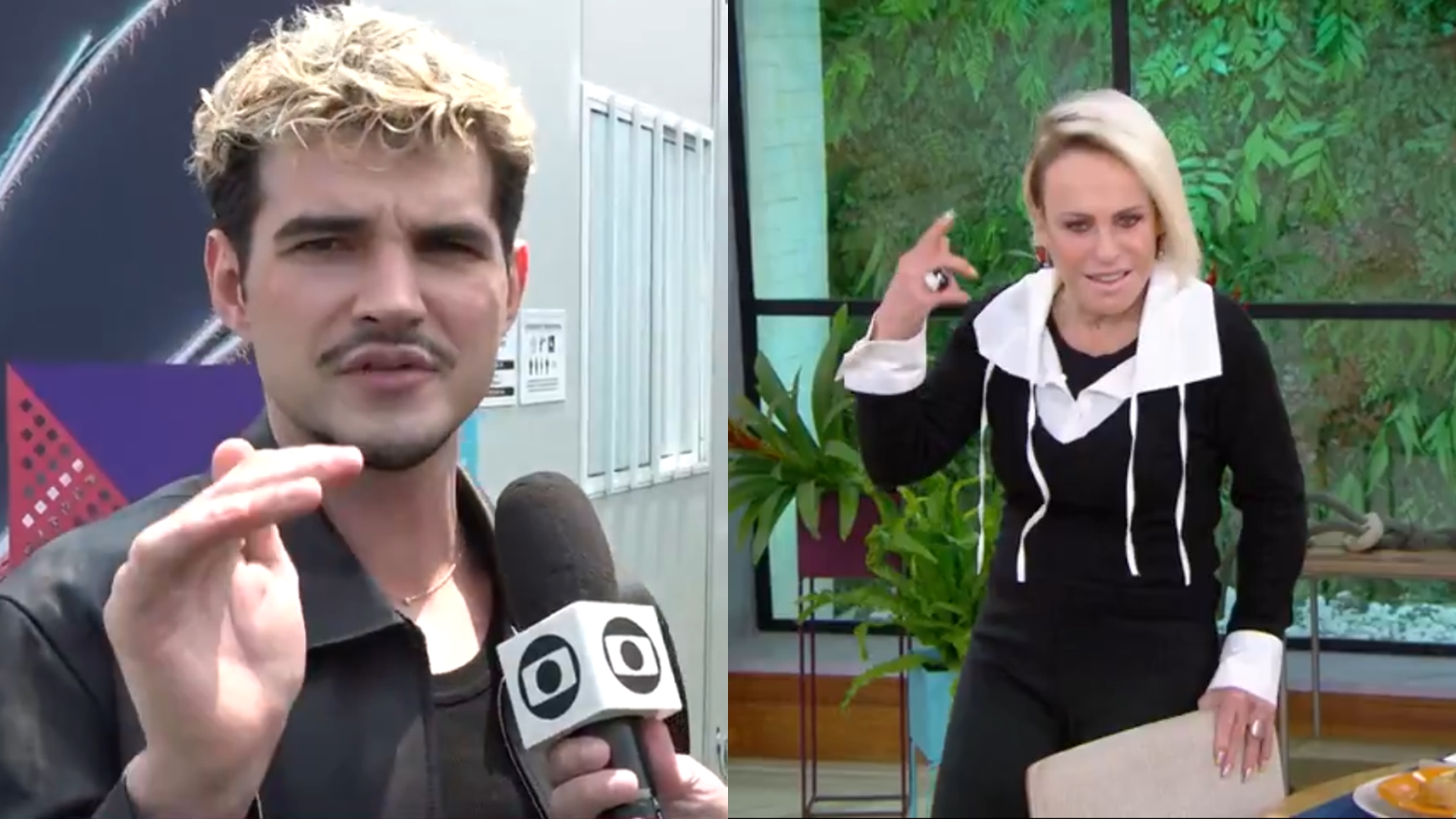 Ana Maria Braga se atrapalha e pergunta se fã dormiu com Jão