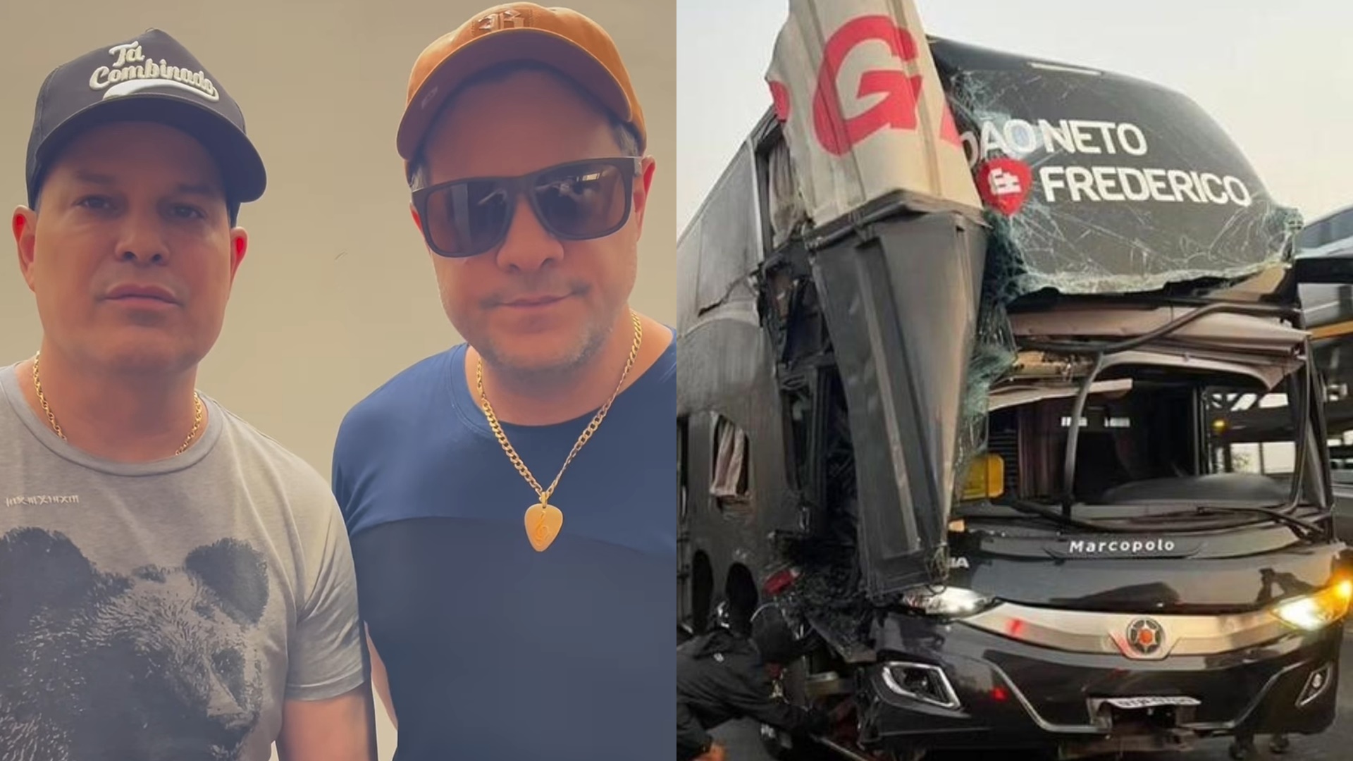 João Neto e Frederico se pronunciam após acidente em estrada: “Bastante sério”