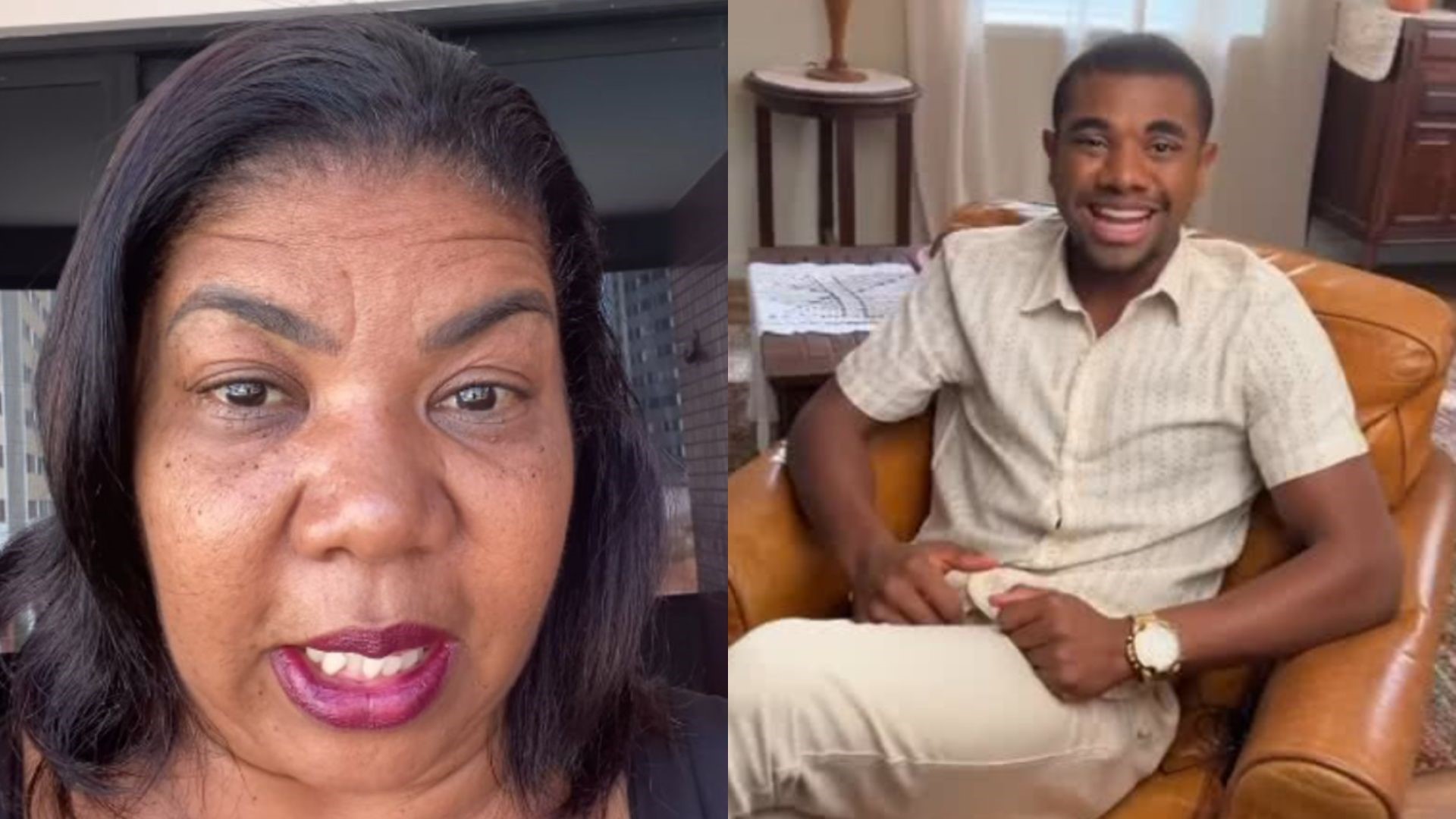 Não sabia? Mãe de Davi Brito fica chocada com notícia do filho ser pai: ‘Onde ele falou?’