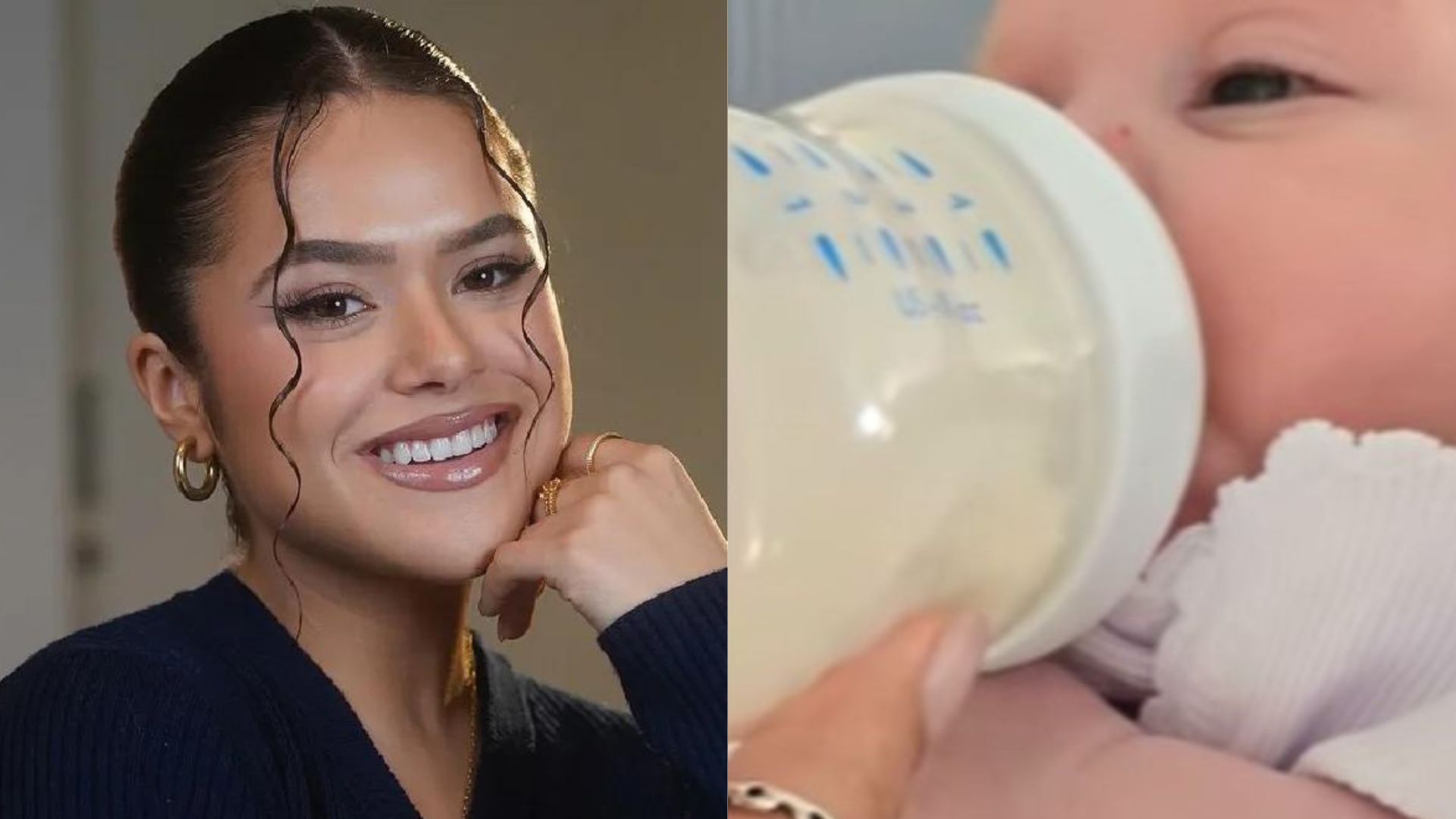 Maisa se derrete ao visitar filha de Neymar e Amanda Kimberlly: “Amores”