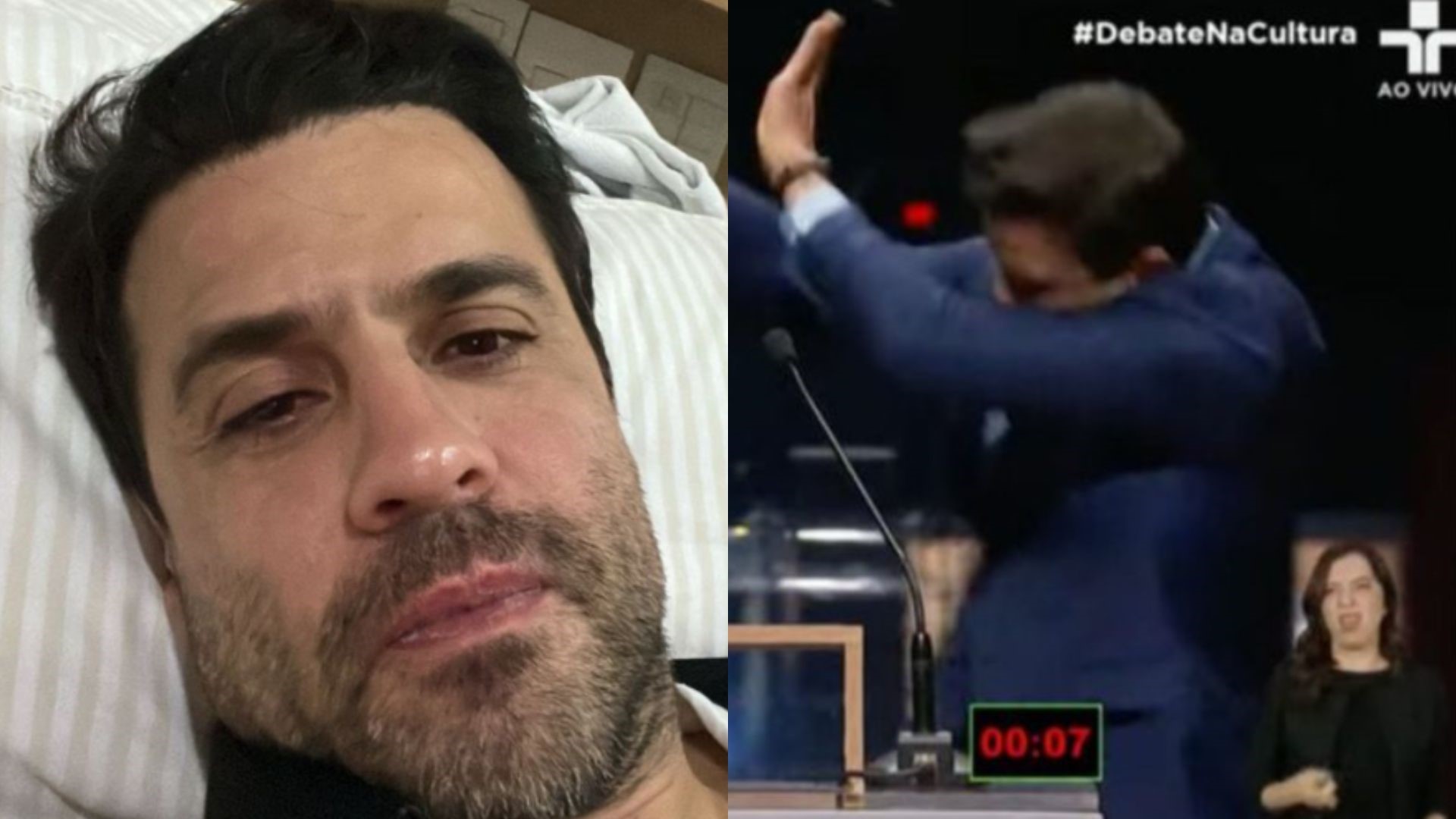 Após sofrer agressão, Pablo Marçal afirma que Datena tentou matá-lo