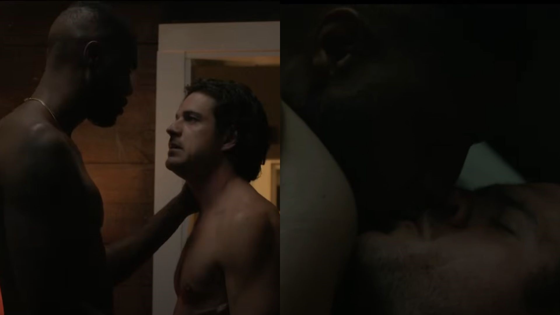 Marco Pigossi grava cena quente em filme dirigido pelo marido